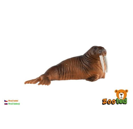 Mrož lední zooted plast 11cm