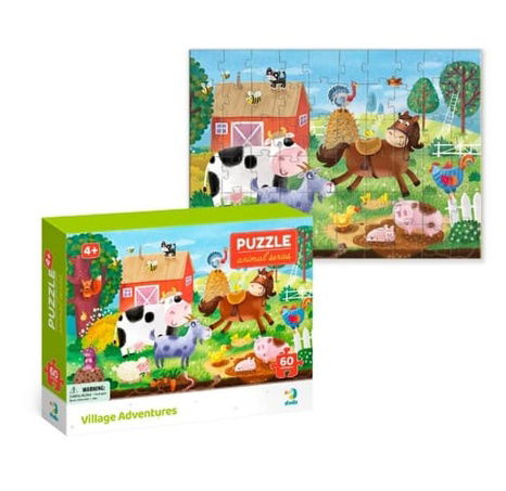 Puzzle Farma 32x23cm 60 dílků v krabičce 24x18x4cm
