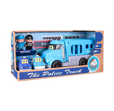 Bavytoy policejní truck s autíčky