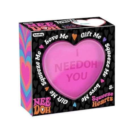 Schylling NeeDoh Mačkací antistresové srdce