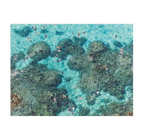 Galison Oboustranné puzzle Pláž Gray Malin 500 dílků