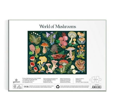 Galison Puzzle Svět hub 1000 dílků