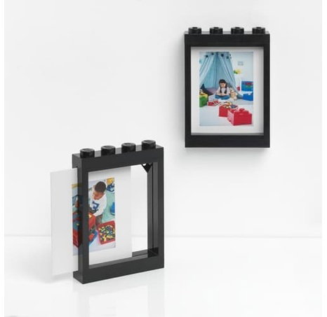 LEGO fotorámeček - černá