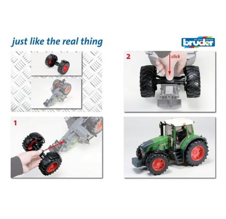 Náhradní díl Bruder 43046 -Přední náprava pro Fendt 936 Vario