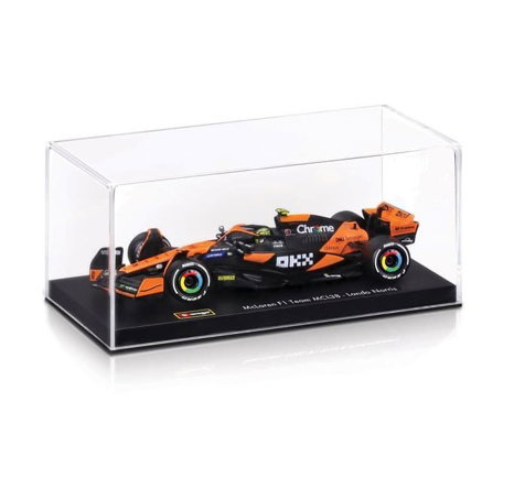 Bburago - RACE Formule F1 v dekorativním boxu, McLaren MCL38 (2024), #4 Lando Norris, 1:43