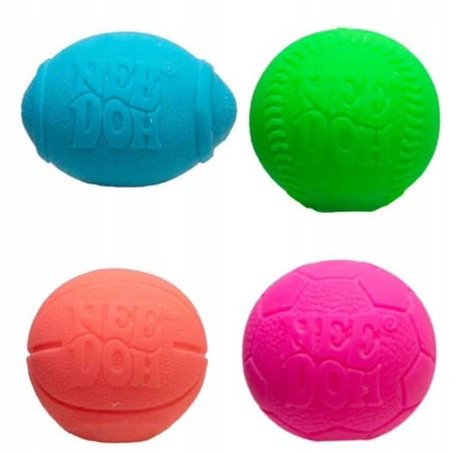 Schylling NeeDoh Barevné mačkací míčky Hot Shots 4 ks