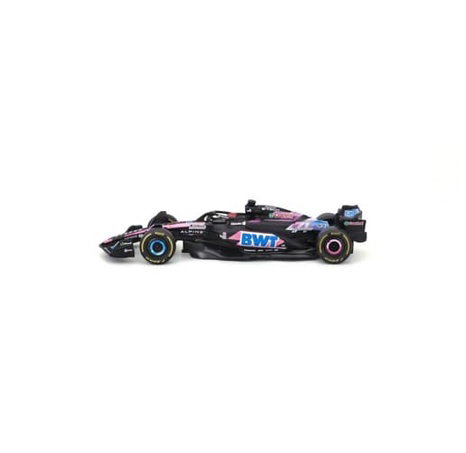 Bburago - RACE Formule F1 v dekorativním boxu, Team Alpine A524 (2024), #31 Esteban Ocon, 1:43
