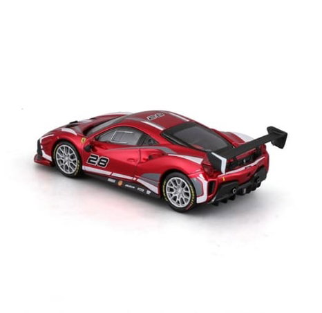 Bburago - RACING, Ferrari 488 CHALLENGE EVO 2020 v dekorativním boxu, 1:43