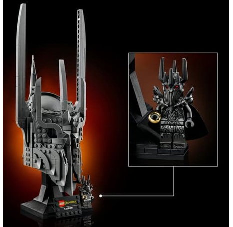 Lego Icons 11373 Pán prstenů: Sauronova helma