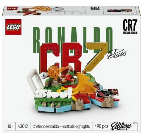 LEGO® Editions 43012 Cristiano Ronaldo – Hvězdné momenty fotbalu