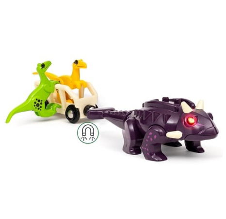 Vlaková sada dinosauří útok