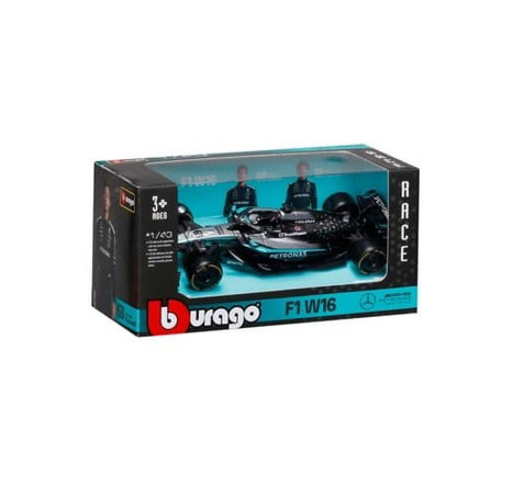 Bburago - RACE Formula F1, Mercedes-AMG Petronas W16 (2025), #63 George Russell, 1:43