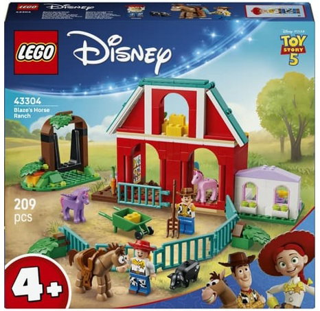 Lego 43304 Disney Blazeova koňská farma