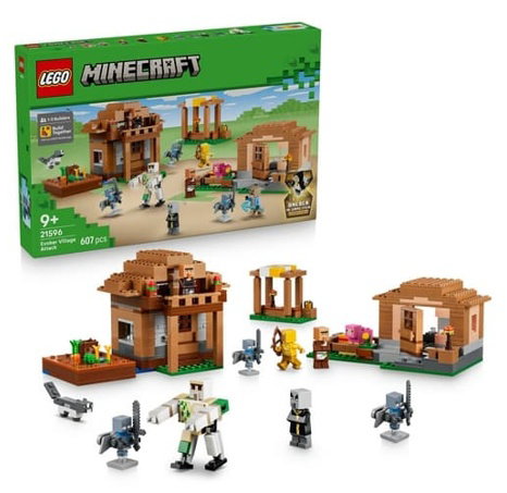Lego Minecraft 21596 Útok Mága na vesnici