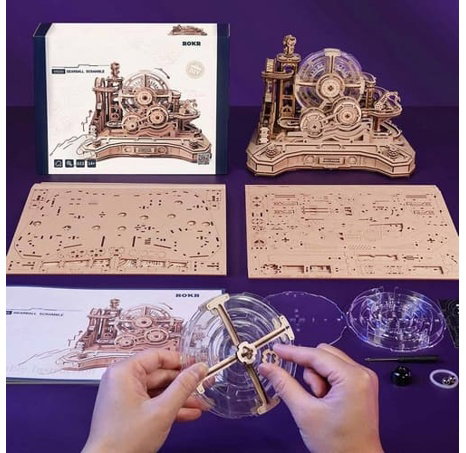RoboTime 3D mechanická skládačka kuličkové dráhy Výzva