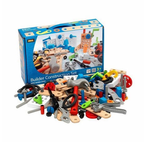 Brio 34587 Builder Box 135-tlg - Multibaukasten Mehrfarbig
