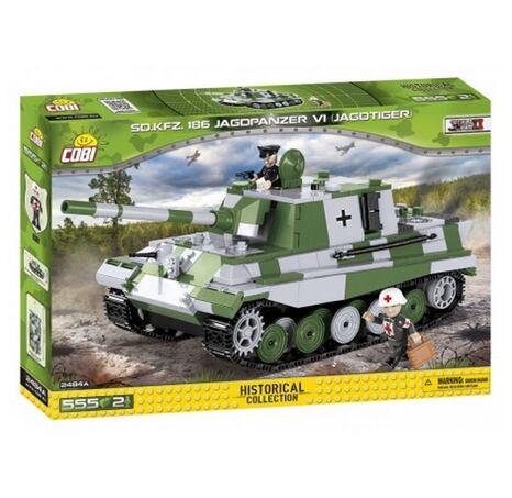 Cobi 2484A II WW Jagdpanzer VI Jagdtiger, 555 k, 2 f