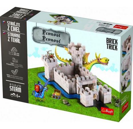 Stavějte z cihel Pevnost stavebnice Brick Trick