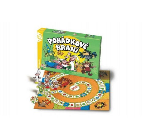 Společenská hra Pohádkové hraní Večerníček