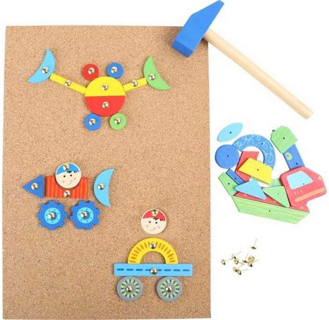 Small Foot - Kreatives Hammerspiel aus Holz