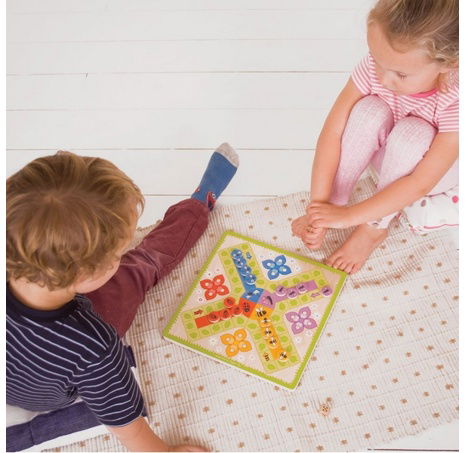 Bigjigs Toys Člověče, nezlob se! Louka