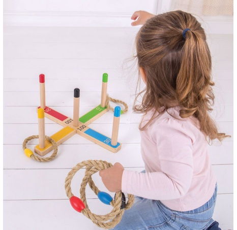 Bigjigs Toys Házení kruhů