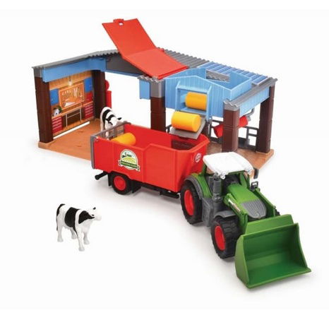 Farma s traktorem Fendt