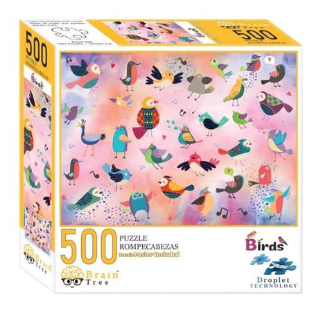 Brain Tree Puzzle Fairy Birds 500 Teile