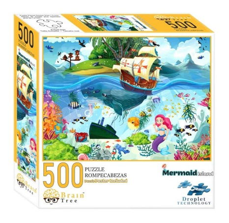 Brain Tree Puzzle Meerjungfrau 500 Teile
