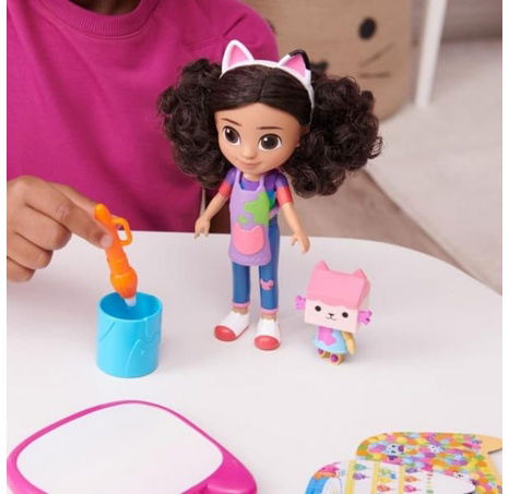 Gabby´s Dollhouse delux panenka s doplňky k tvoření