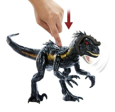 Jurassic World útočící indoraptor se zvuky