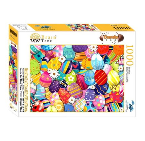 Brain Tree Puzzle Süße Eier 1000 Teile