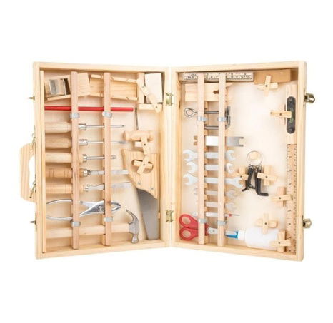 Kinder-Werkzeugkasten SMALL FOOT Deluxe aus Holz
