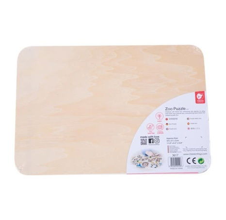 Classic World Puzzle s úchyty zoo