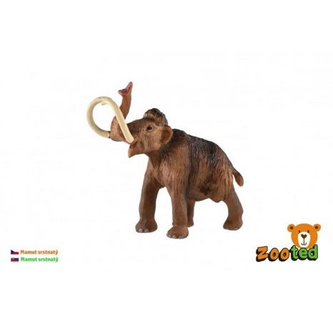 Mamut srstnatý zooted plast 14cm