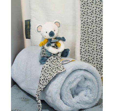 Doudou Dárková sada - plyšová koala Yoca a muchlánek