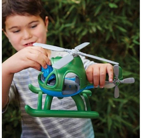 Green Toys Vrtulník modrý