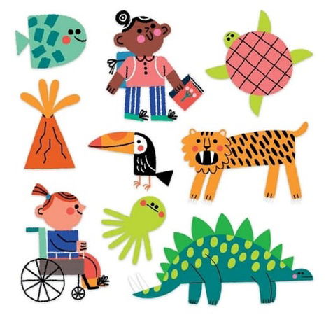 Mudpuppy Puzzle skládej a hledej "Přírodovědné muzeum" 64 dílů