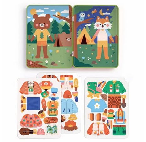 Mudpuppy Magnetická sada Šťastný táborník