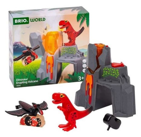 Brio Dinosauří soptící vulkán