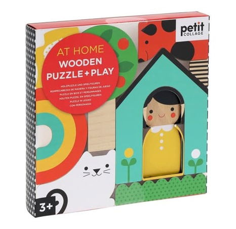 Petit Collage Skládačka domeček