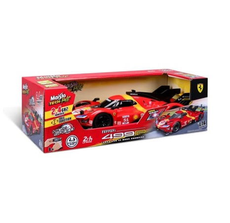 Maisto RC - 1:16 RC FERRARI 499P LHM (2023 24H LE MANS CHAMPION) se světly, XTR, 2,4 GHz, USB