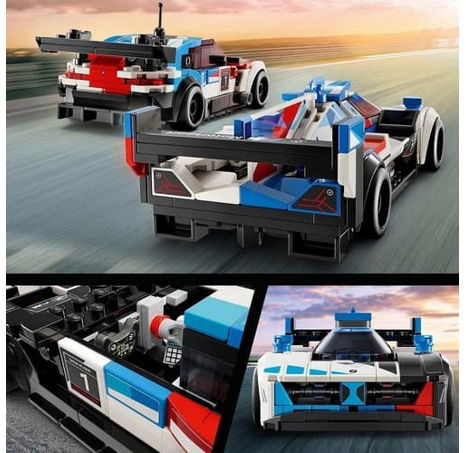 Lego Speed Champions 76922 Závodní auta BMW M4 GT3 a BMW M Hybrid V8