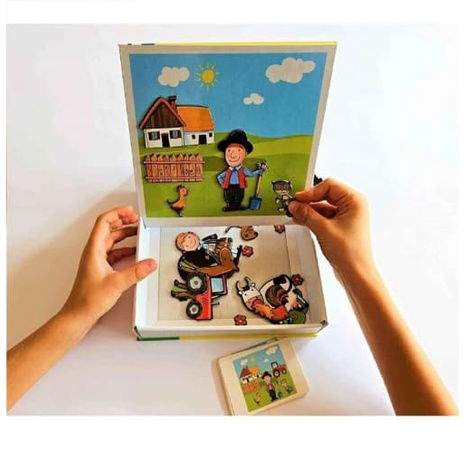 Psaní s magnety - Farma