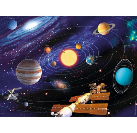 Sonnensystem 500 Stück