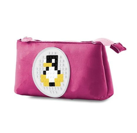 PIXIE CREW velké pouzdro RŮŽOVÉ