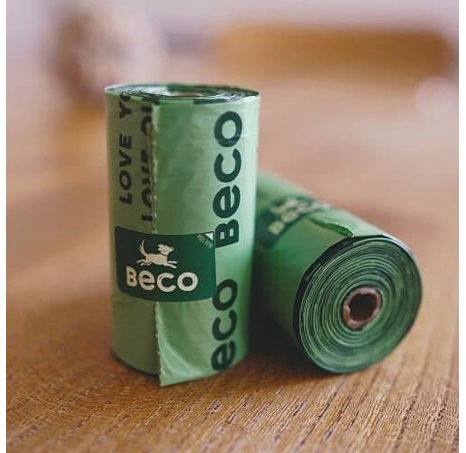 Beco Sáčky na exkrementy s peprmintovou aroma, z recyklovaných materiálů 120ks