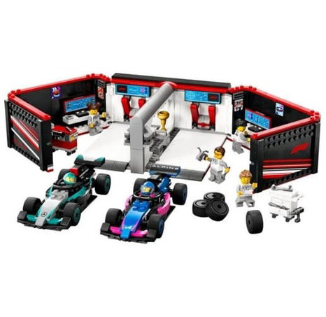 Lego City 60444 Garáž F1® a vozy Mercedes-AMG a Alpine
