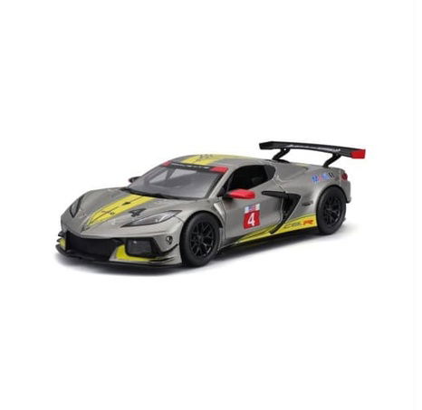 Bburago 1:24 Racing - 2020 Chevrolet Corvette - C8R #4 Yellow