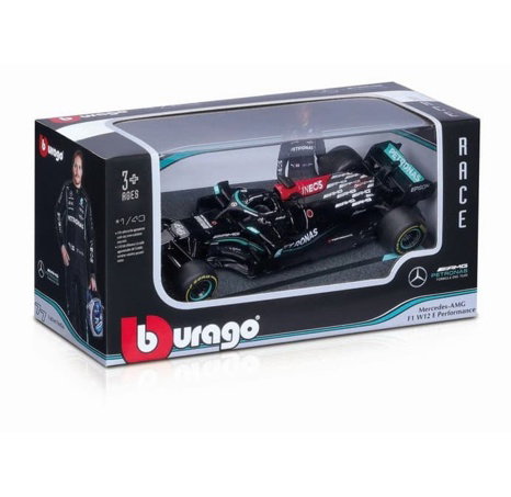 Bburago 1:43 RACE Formel F1 (2023) MIX Display 24tlg.